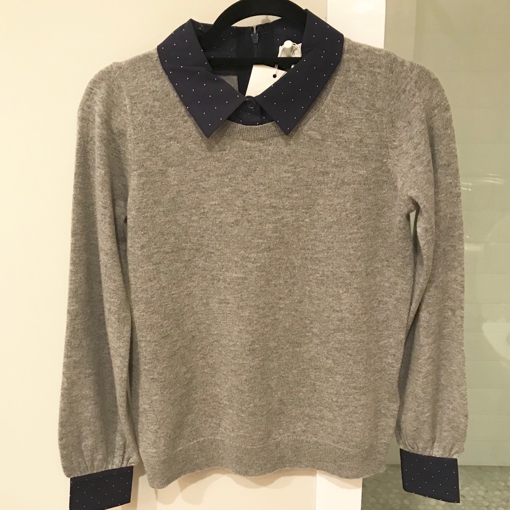 Joie Sweater with attached collar